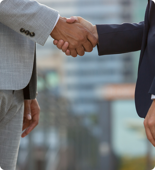 Handshake partnership